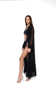 Amira cover-up in black