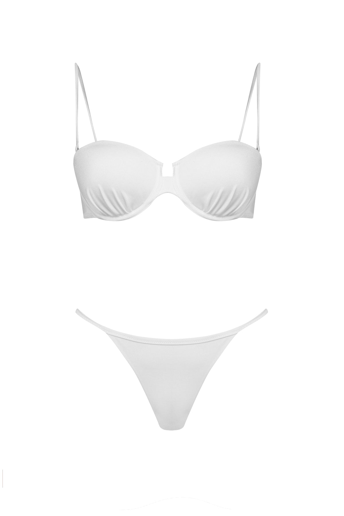 Monica bikini set in white