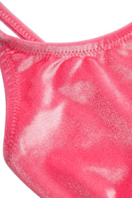 MIA One-Piece in Pink Velvet